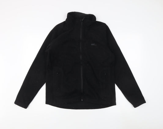 Gelert Unisex Adults Black Full Zip Jacket Size 12