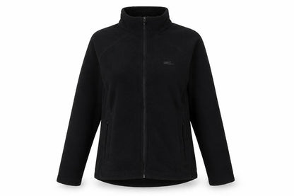 Gelert Unisex Adults Black Full Zip Jacket Size 12