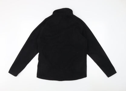 Gelert Unisex Adults Black Full Zip Jacket Size 12