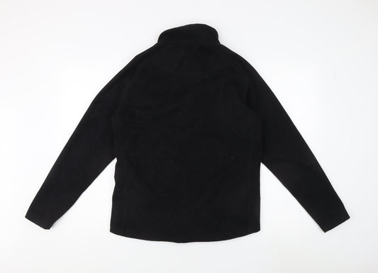 Gelert Unisex Adults Black Full Zip Jacket Size 12