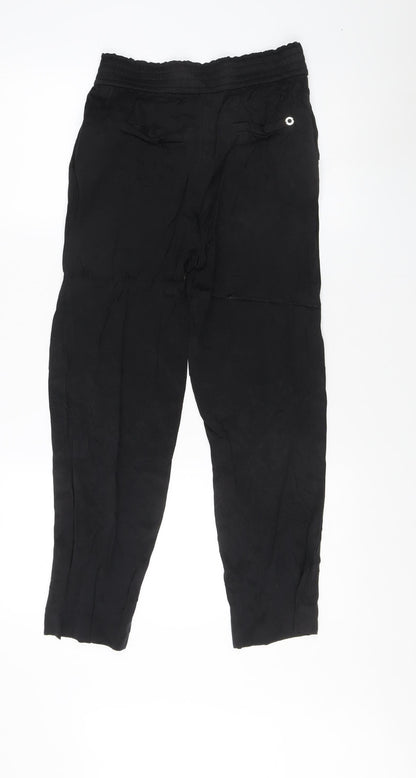 Massimo Dutti Black Women's Trousers, Size 8, Classic