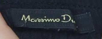 Massimo Dutti Black Women's Trousers, Size 8, Classic