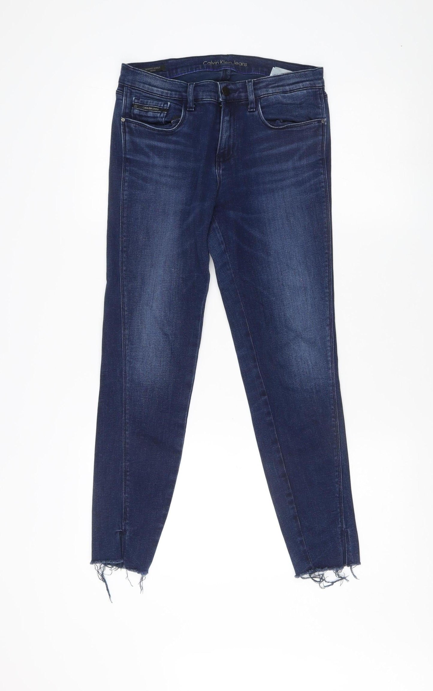 Calvin Klein Women's Blue Skinny Jeans, Size 6, Excellent Condition