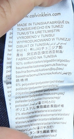 Calvin Klein Women's Blue Skinny Jeans, Size 6, Excellent Condition