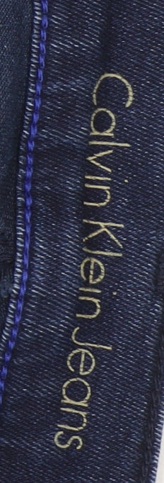 Calvin Klein Women's Blue Skinny Jeans, Size 6, Excellent Condition