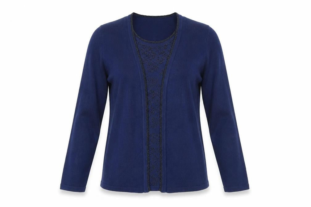 Womens UK Size S Honor Millburn Blue Cardigan Jumper