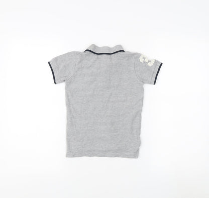 Beverly Hills Polo Club Boys Grey Polo Shirt 7-8 Years