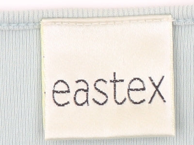 Womens UK Size 10 Eastex Blue Basic T-Shirt