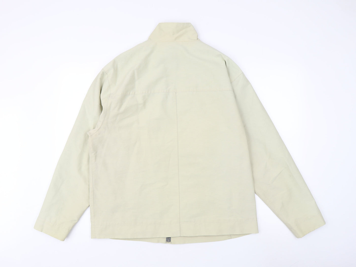 Mens UK Size M Jeff Banks Beige Windbreaker Coat