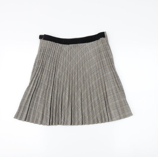 Next Women's Multicoloured Pleated Skirt 10XL