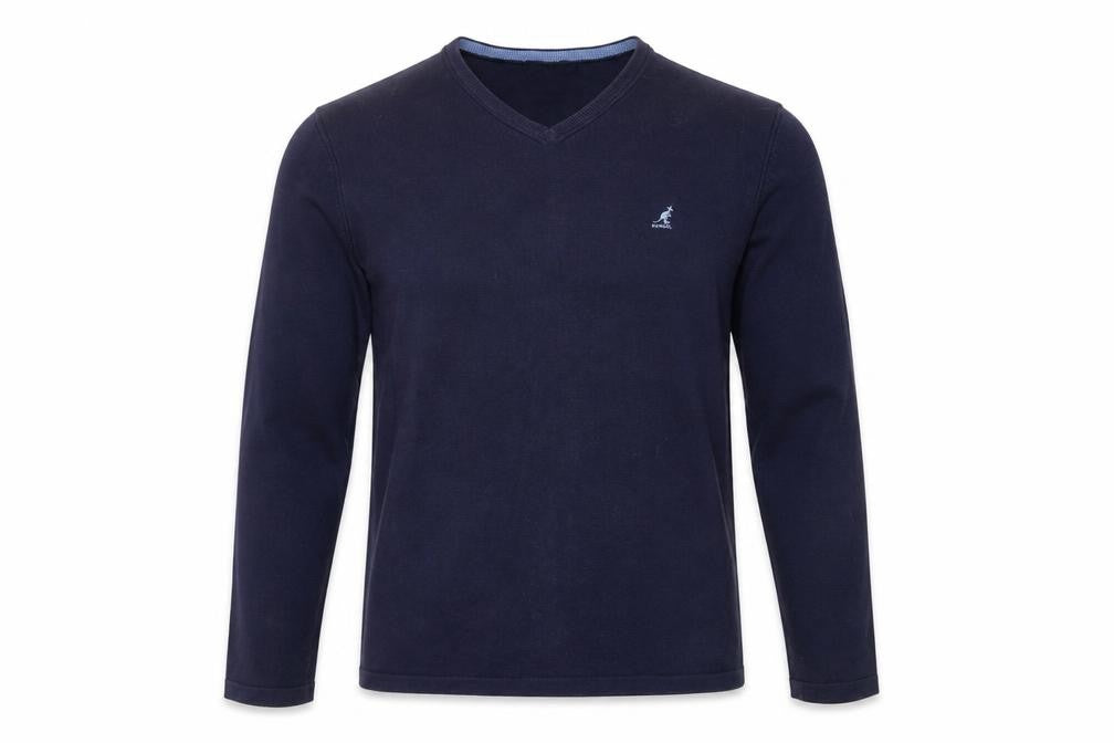 Mens UK Size S Kangol Blue Pullover Jumper
