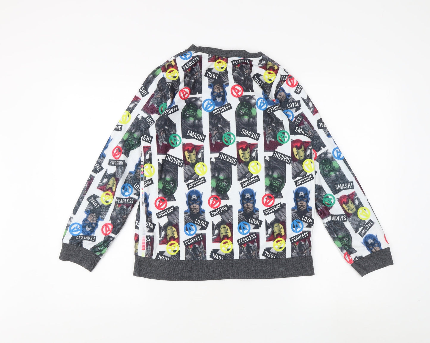 Marvel Boys Multicoloured Avengers Pyjama Top 10-11 Years