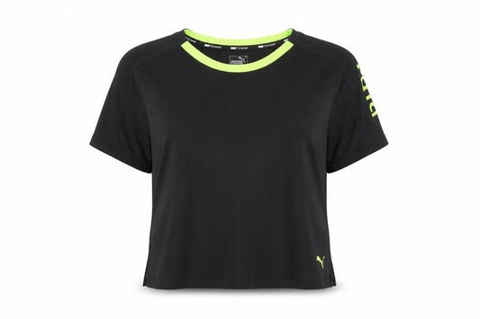 Puma Black T-Shirt - Unisex L Gym & Training Jersey