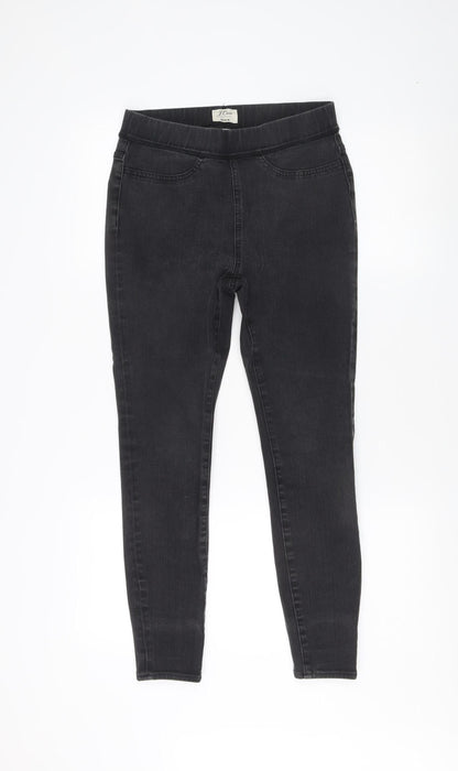 Womens UK Size UK 0 J.CREW Slim Fit Skinny Black Jeans