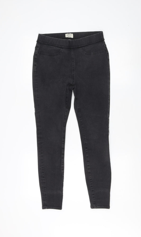 Womens UK Size UK 0 J.CREW Slim Fit Skinny Black Jeans