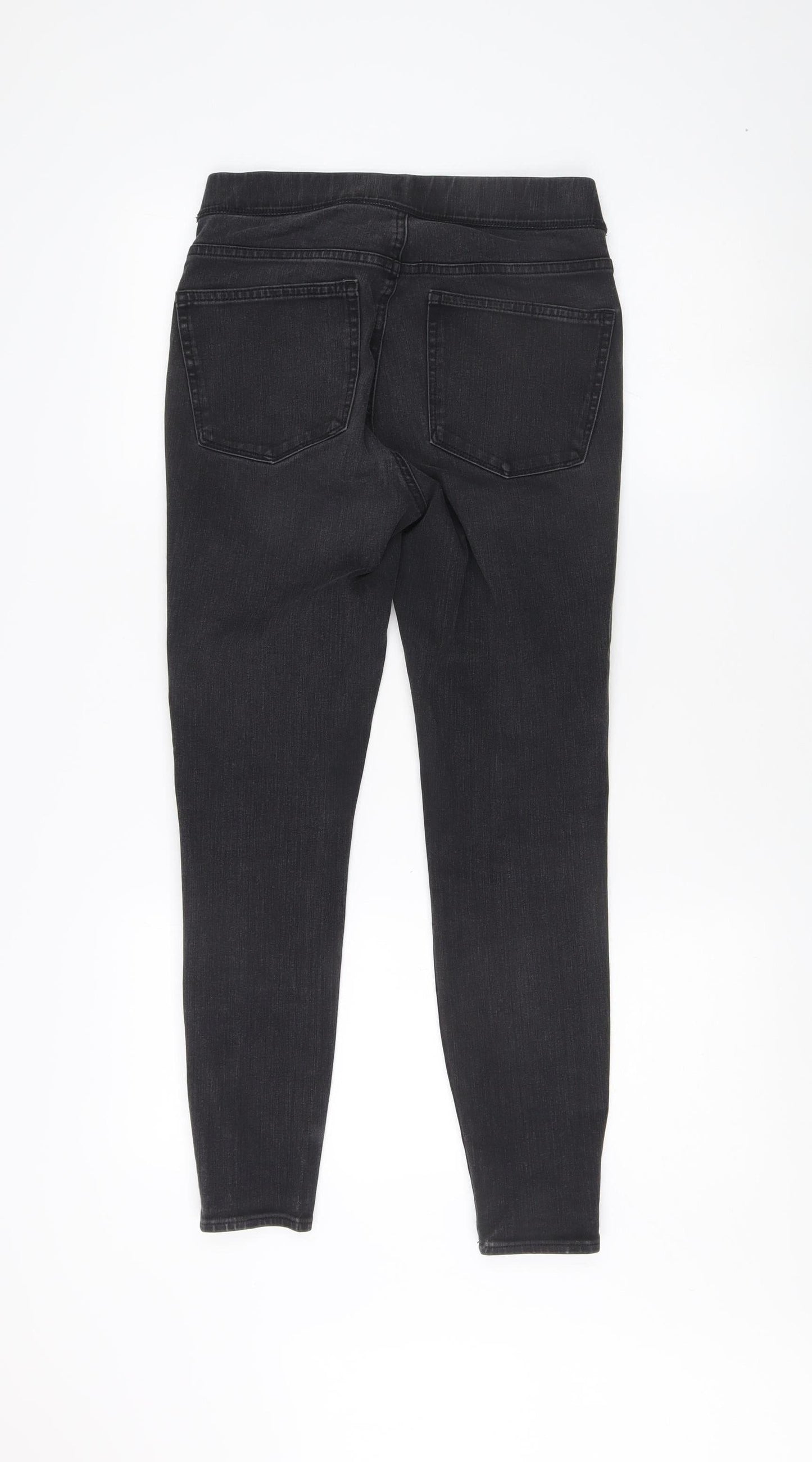 Womens UK Size UK 0 J.CREW Slim Fit Skinny Black Jeans