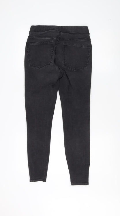 Womens UK Size UK 0 J.CREW Slim Fit Skinny Black Jeans
