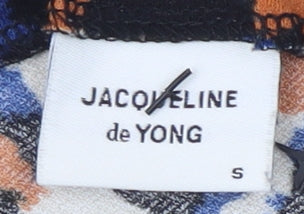 Womens UK Size S Jacqueline de Yong Multicoloured Basic T-Shirt