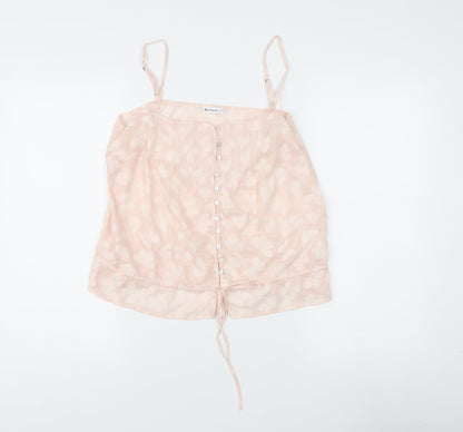 Womens UK Size L Ben Sherman Pink Camisole Blouse