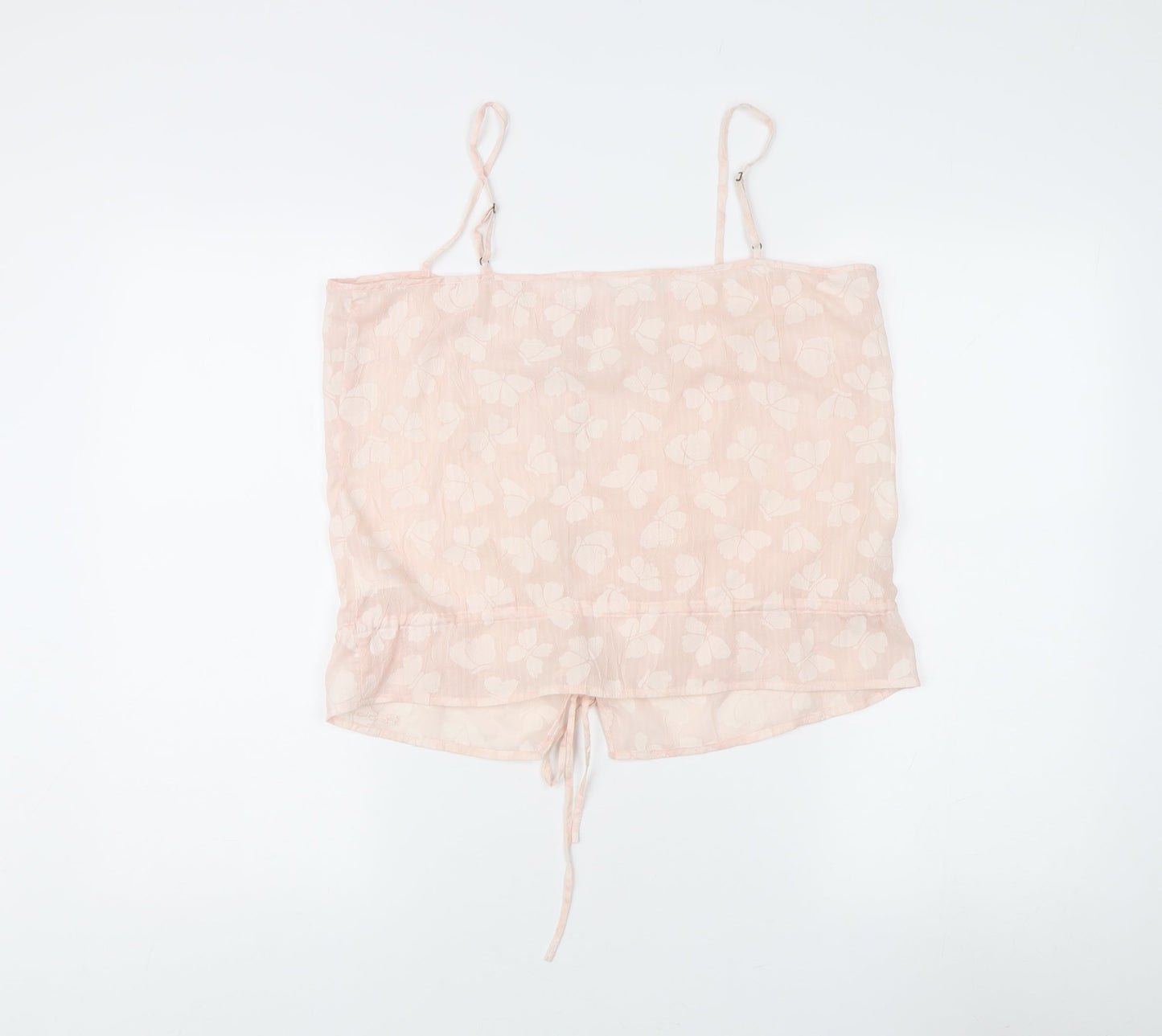 Womens UK Size L Ben Sherman Pink Camisole Blouse
