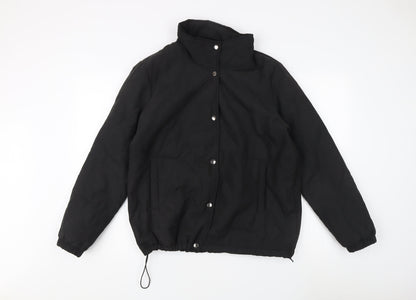 Jacqueline de Yong Women's Black Quilted Jacket XL