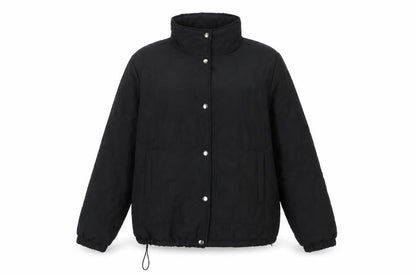 Womens UK Size XL Jacqueline de Yong Black Quilted Coat