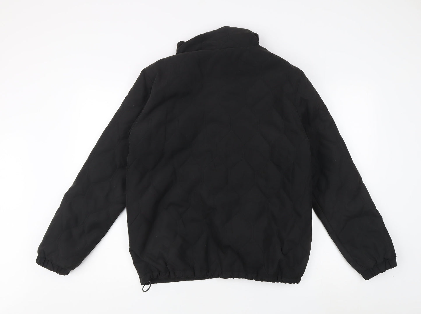 Jacqueline de Yong Women's Black Quilted Jacket XL