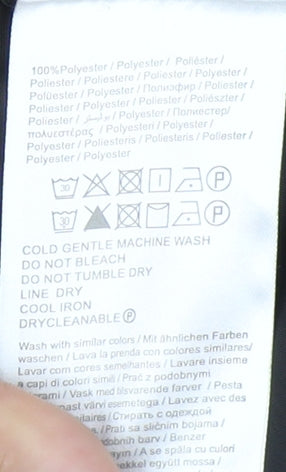 Jacqueline de Yong Women's Black Quilted Jacket XL