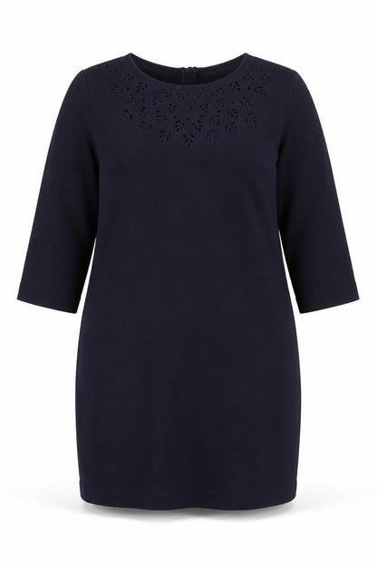 Laura Ashley Women's Black Sheath Dress Size 16