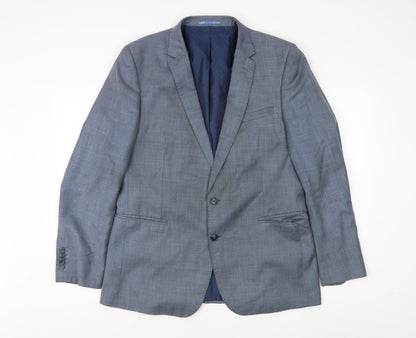 Gianni Feraud Men's Blue Blazer Jacket 42 Regular