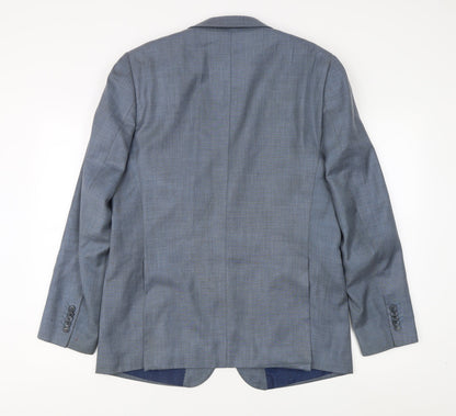 Gianni Feraud Men's Blue Blazer Jacket 42 Regular