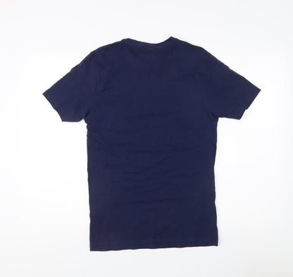 Unisex Adults UK Size XS U.S. Polo Assn. Blue Basic T-Shirt
