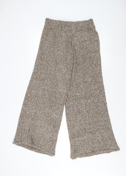 Wild Flower Women's Grey Wide-Leg Trousers M/L