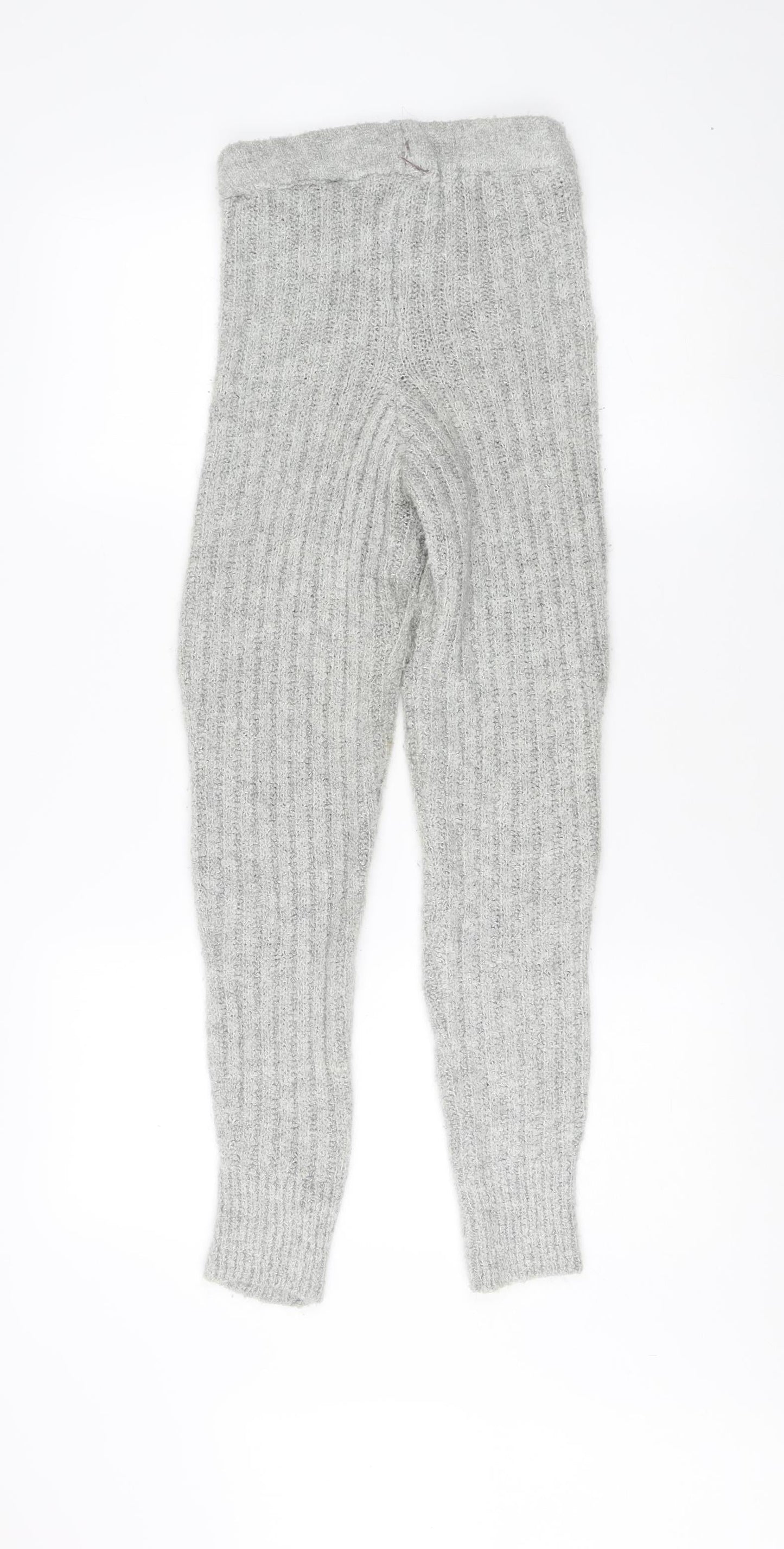 Womens UK Size XS Miss Selfridge Slim Fit Leggings Grey Trousers