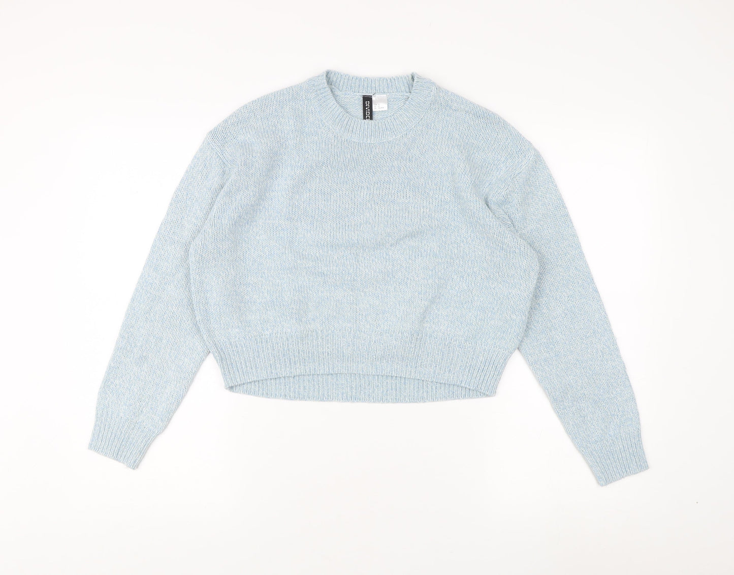 Womens UK Size XS H&M Blue Pullover Jumper