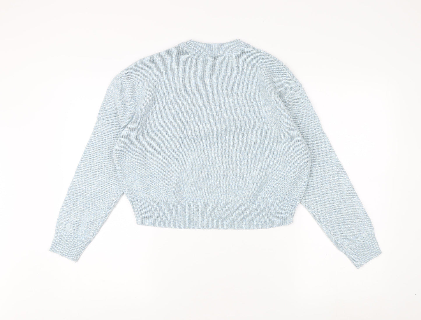 Womens UK Size XS H&M Blue Pullover Jumper