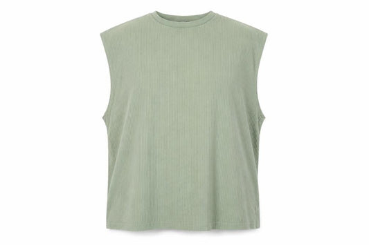 UK Size 2XL ASOS DESIGN Green Basic Tank