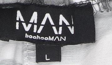 boohooMAN Men's Multicoloured Cargo Trousers L