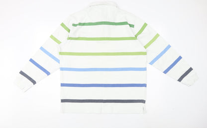 Mens UK Size M Cotton Traders Multicoloured Pullover Sweatshirt