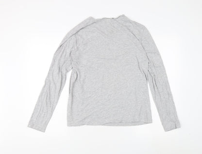 Umbro Men's Grey Long Sleeve T-Shirt M