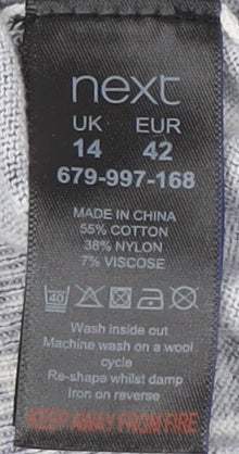 Womens UK Size 14 NEXT Multicoloured Pullover Jumper