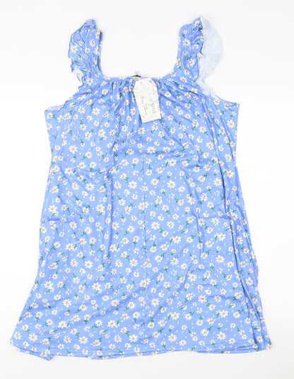 In The Style Women's Blue Floral Dress Size 10