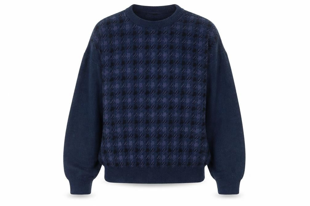 Mens UK Size M Farah Blue Pullover Jumper