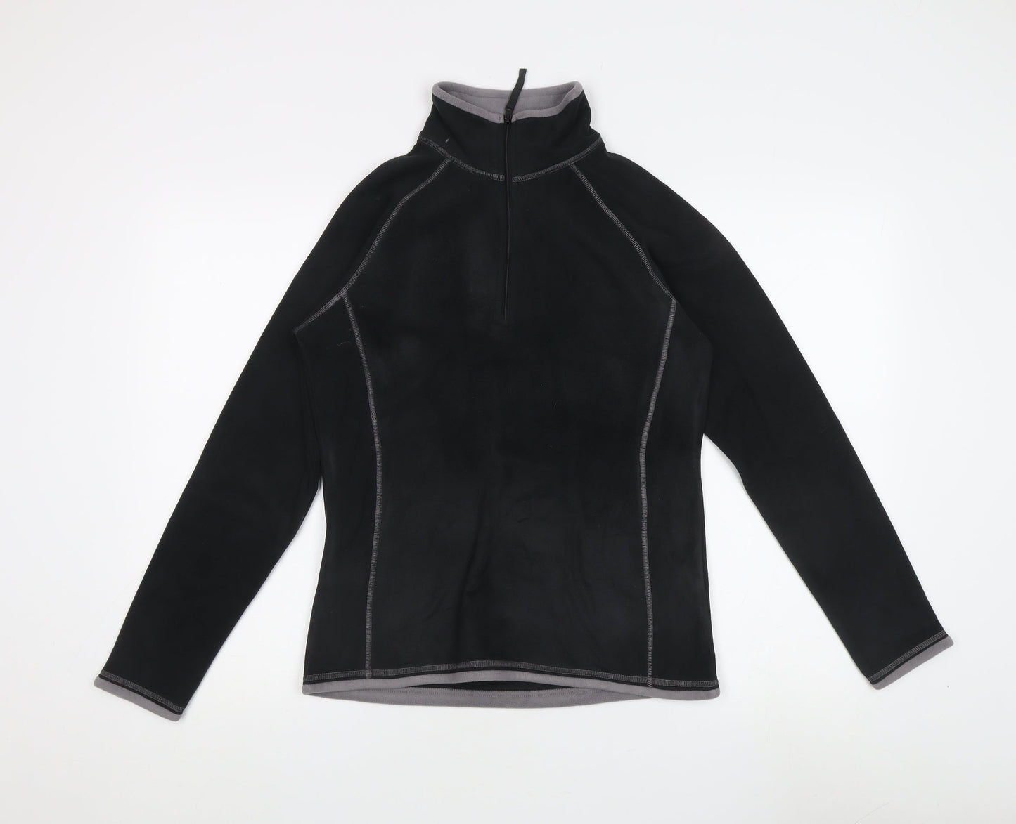 Womens UK Size 10 Mountain Warehouse Black Pullover Sweatshirt