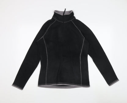 Womens UK Size 10 Mountain Warehouse Black Pullover Sweatshirt