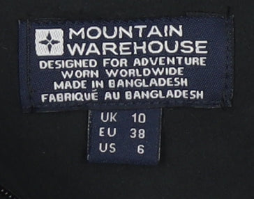 Womens UK Size 10 Mountain Warehouse Black Pullover Sweatshirt