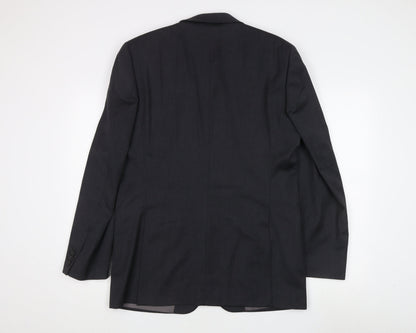 Mens UK Size 40 Jeff Banks Regular Grey Suit Jacket