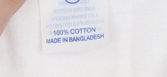 JHK Men's White NASA XL Graphic Print T-Shirt