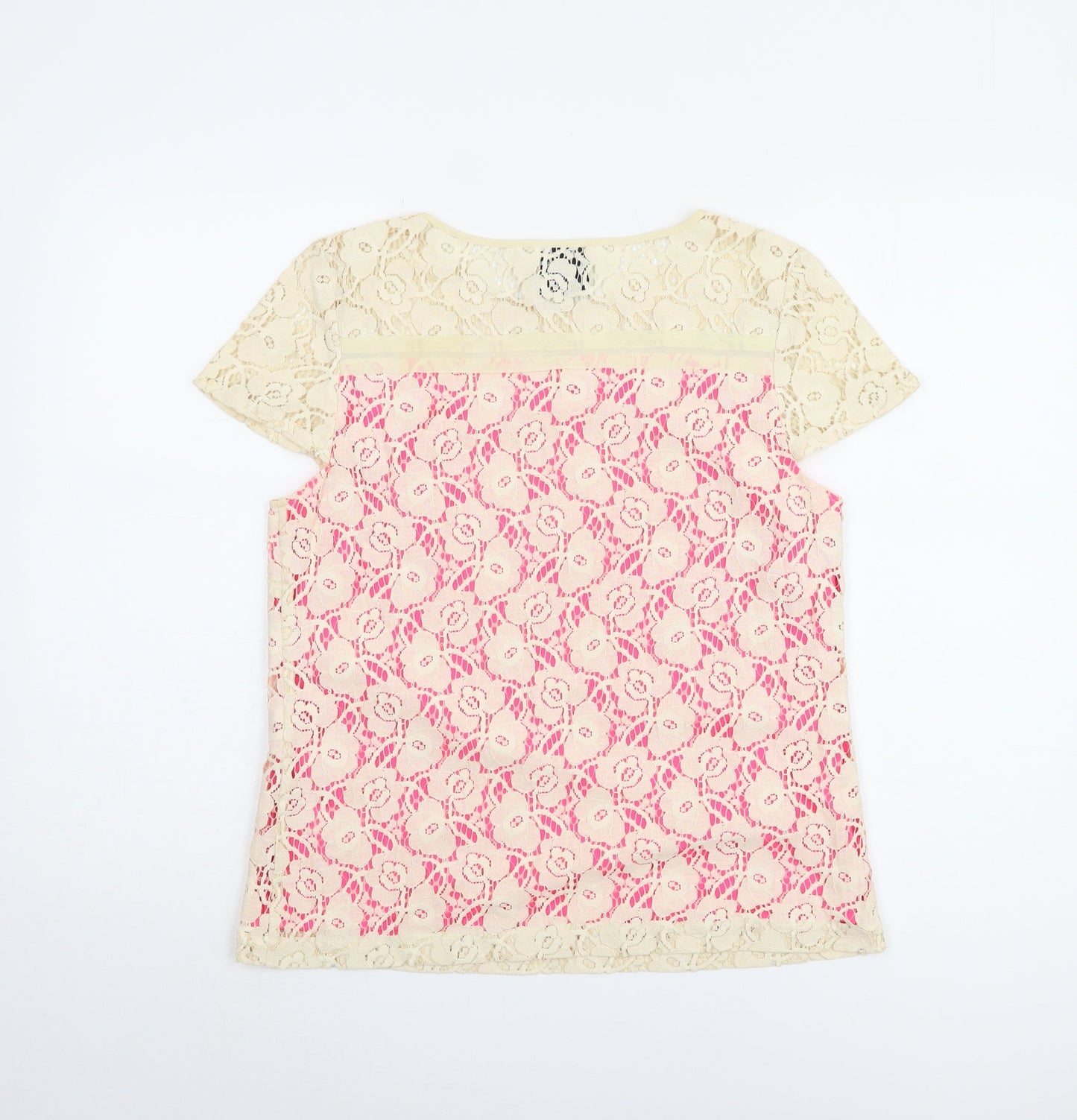 Fearne Cotton Women's Floral Lace Blouse, Size 12