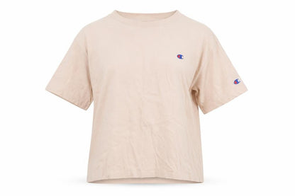 Unisex Adults UK Size M Champion Beige Basic T-Shirt